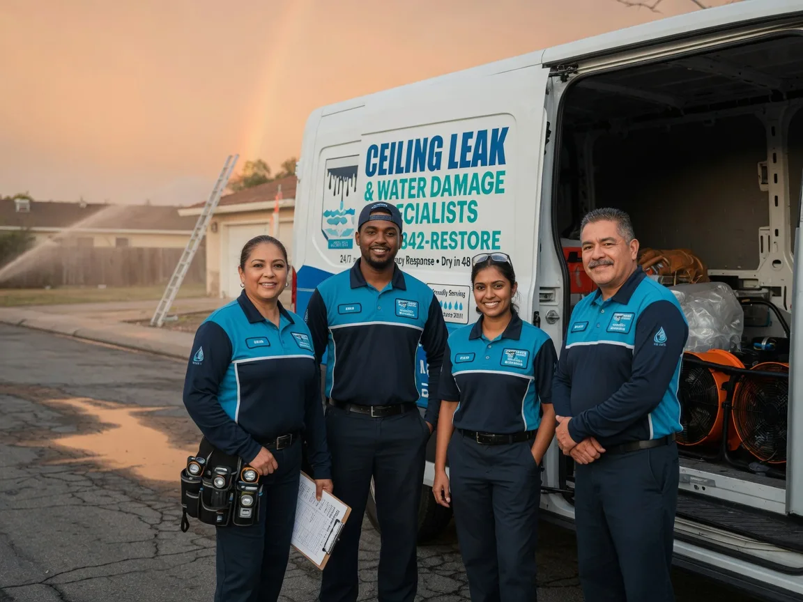 Ceiling Leak Cleanup company in Centerville, TX